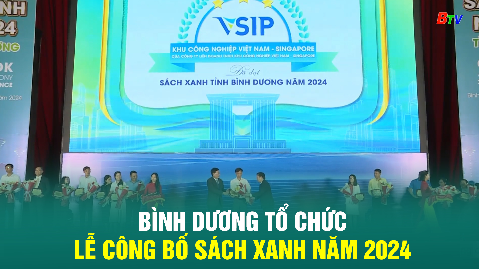 Bình Dương tổ chức Lễ công bố sách xanh năm 2024