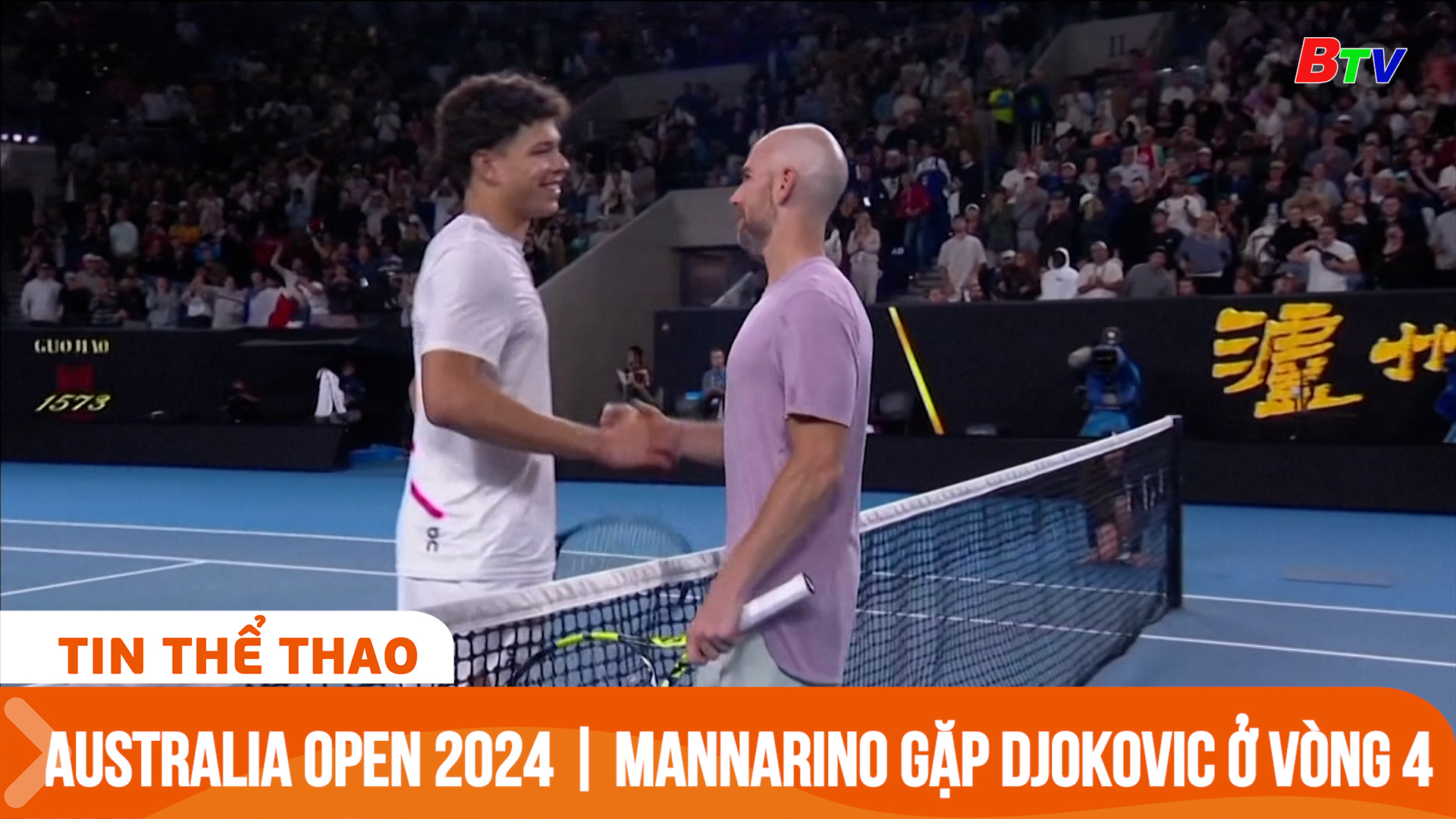 Diễn biến vòng 3 Australia Open 2024 | Mannarino đối đầu Djokovic ở vòng 4 | Tin Thể thao 24h	