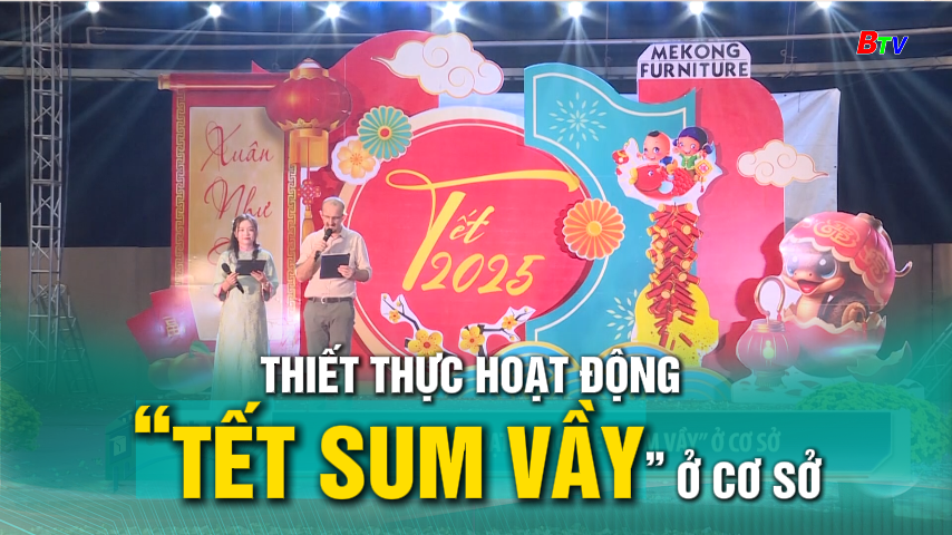 Thiết thực hoạt động “Tết sum vầy” ở cơ sở