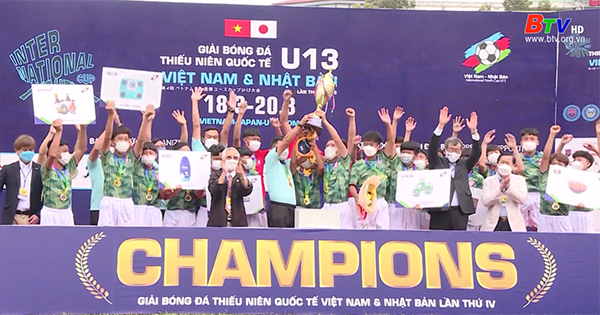 Giải Bóng đá Thiếu niên Quốc tế U13 Việt Nam - Nhật Bản lần thứ IV năm 2022 thắm tình hữu nghị