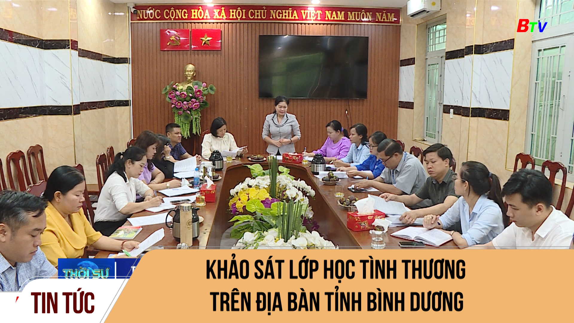 Khảo sát lớp học tình thương trên địa bàn tỉnh Bình Dương	