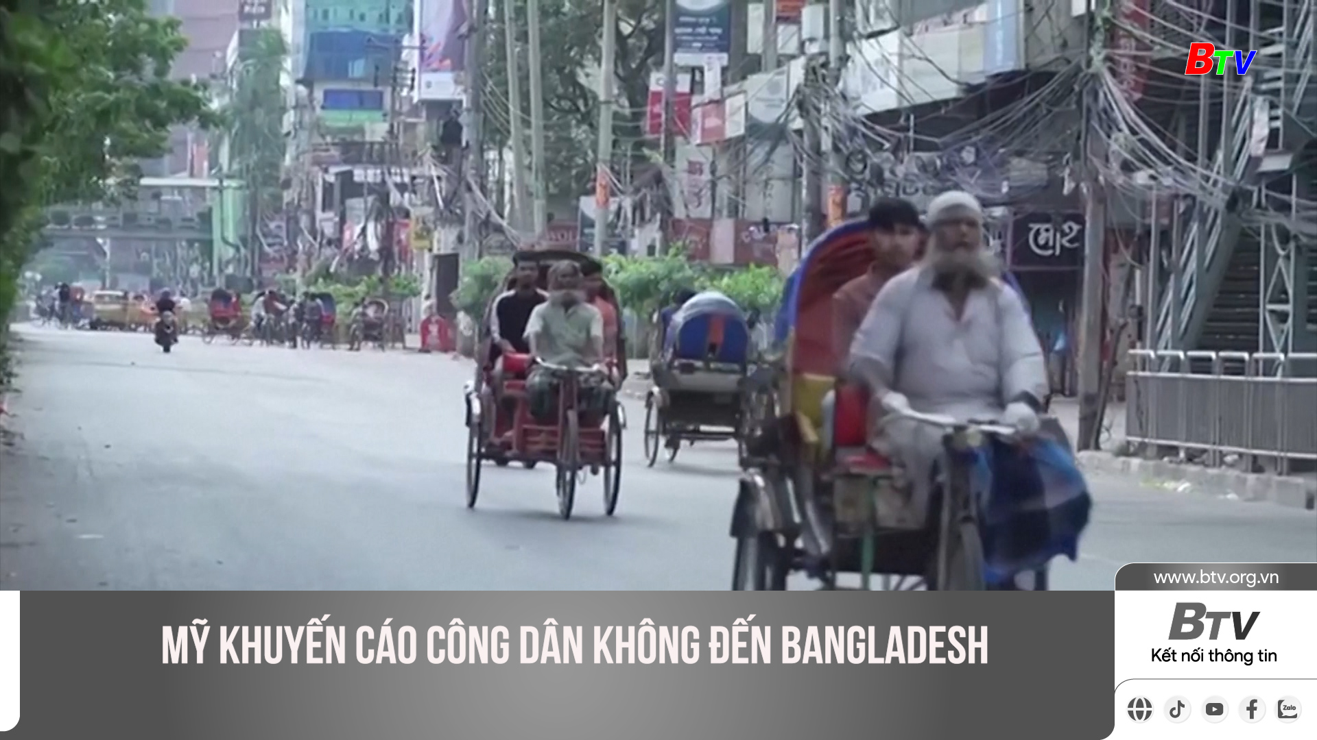 Mỹ khuyến cáo công dân không đến Bangladesh