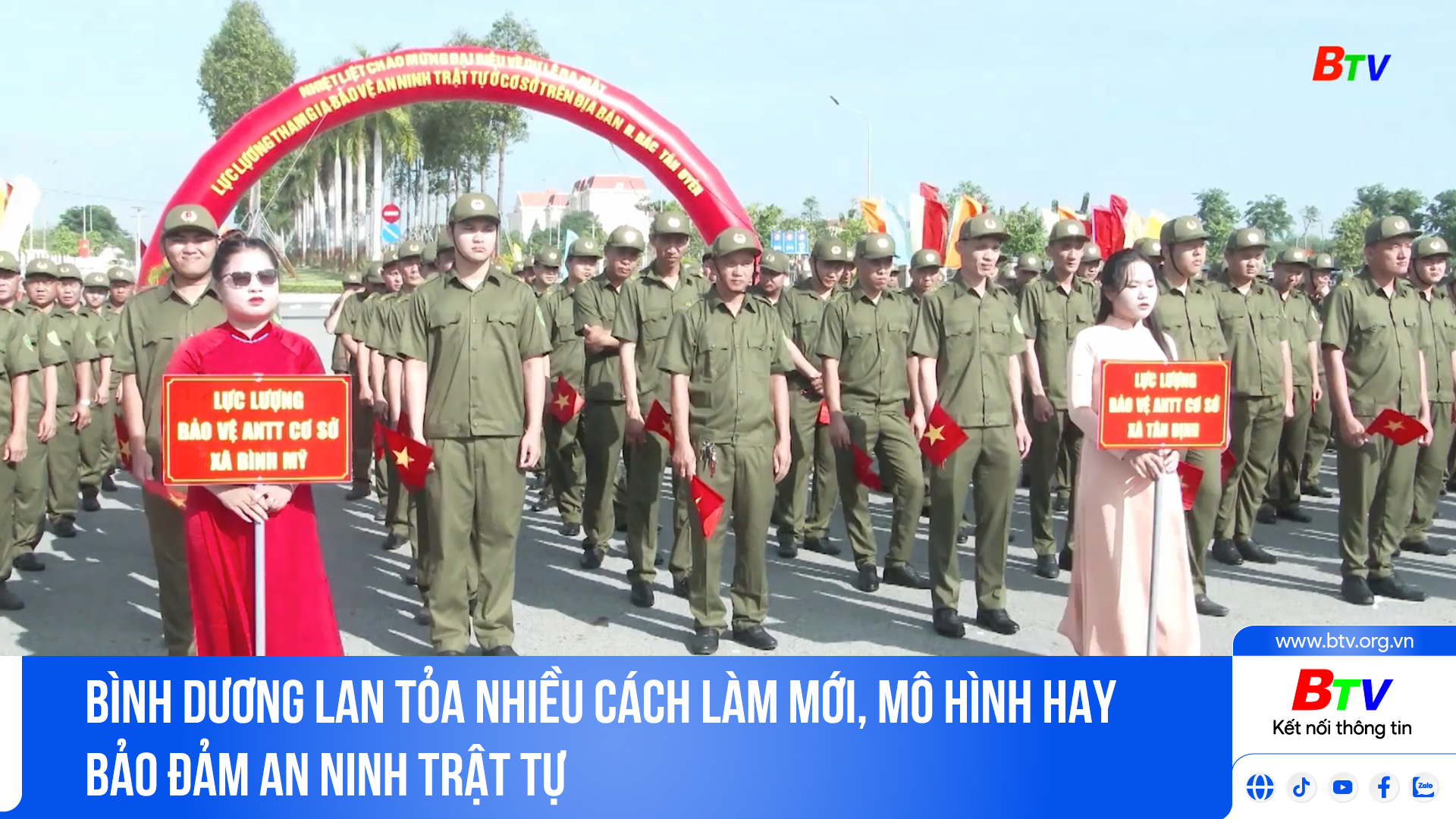 Bình Dương lan tỏa nhiều cách làm mới, mô hình hay bảo đảm an ninh trật tự