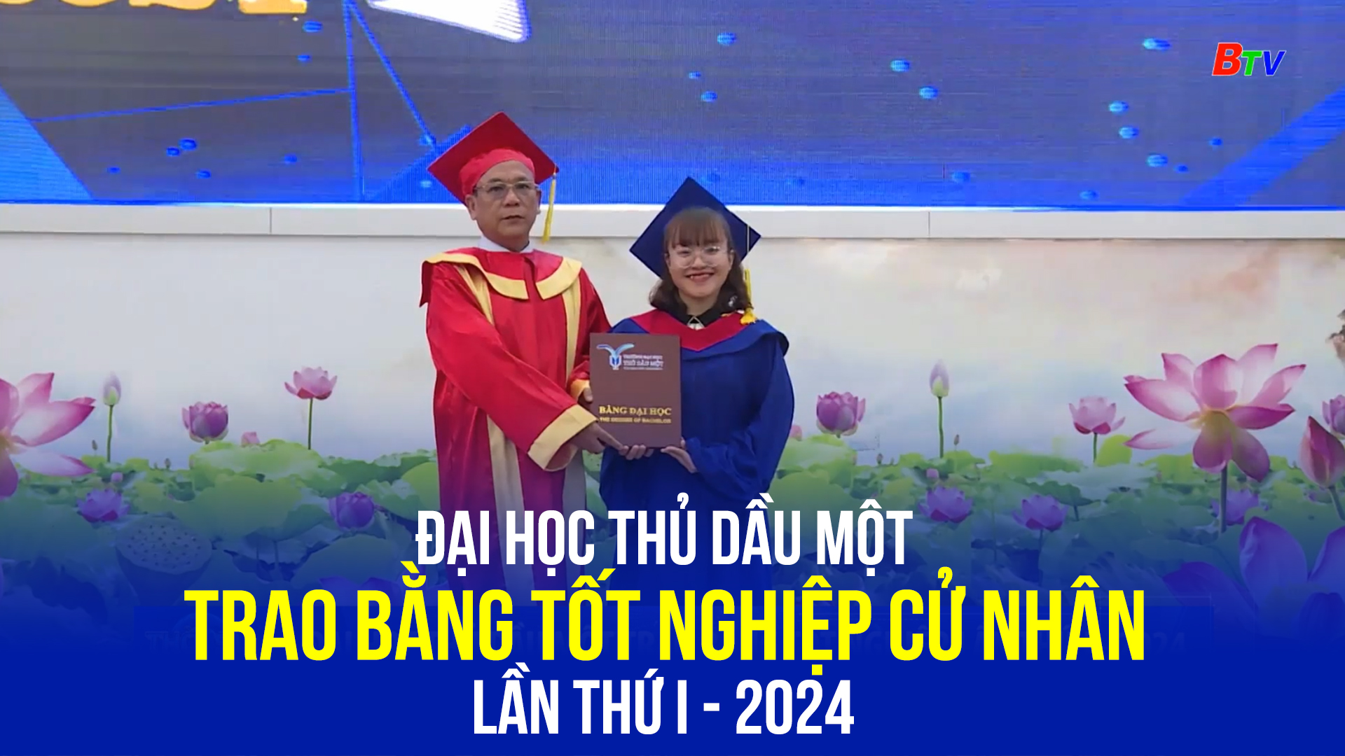 Đại học Thủ Dầu Một trao bằng tốt nghiệp cử nhân lần thứ I - 2024