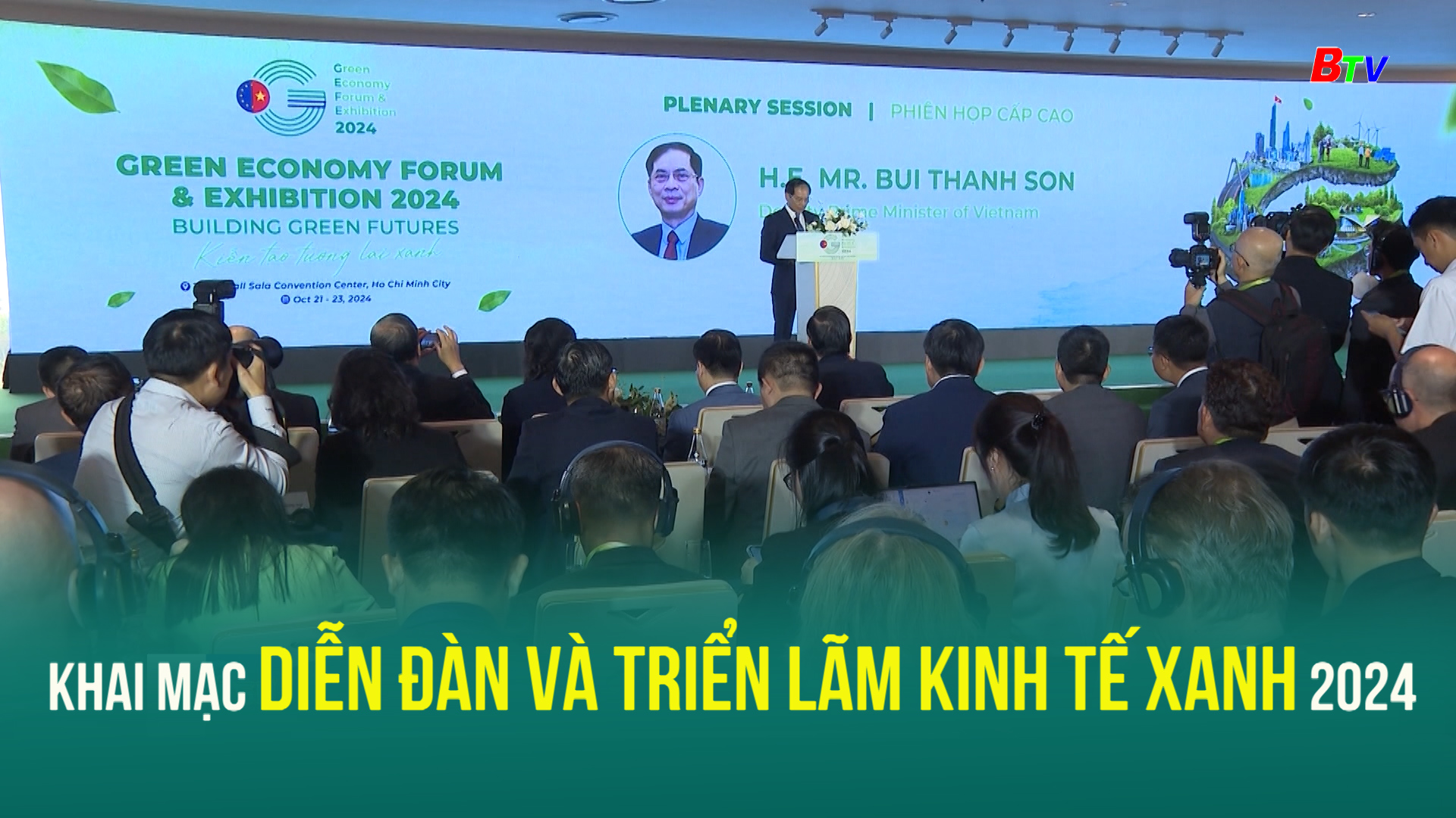 Khai mạc Diễn đàn và Triển lãm Kinh tế Xanh 2024