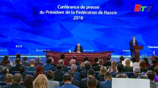Cuộc họp báo cuối năm dài gần 4 tiếng của Putin