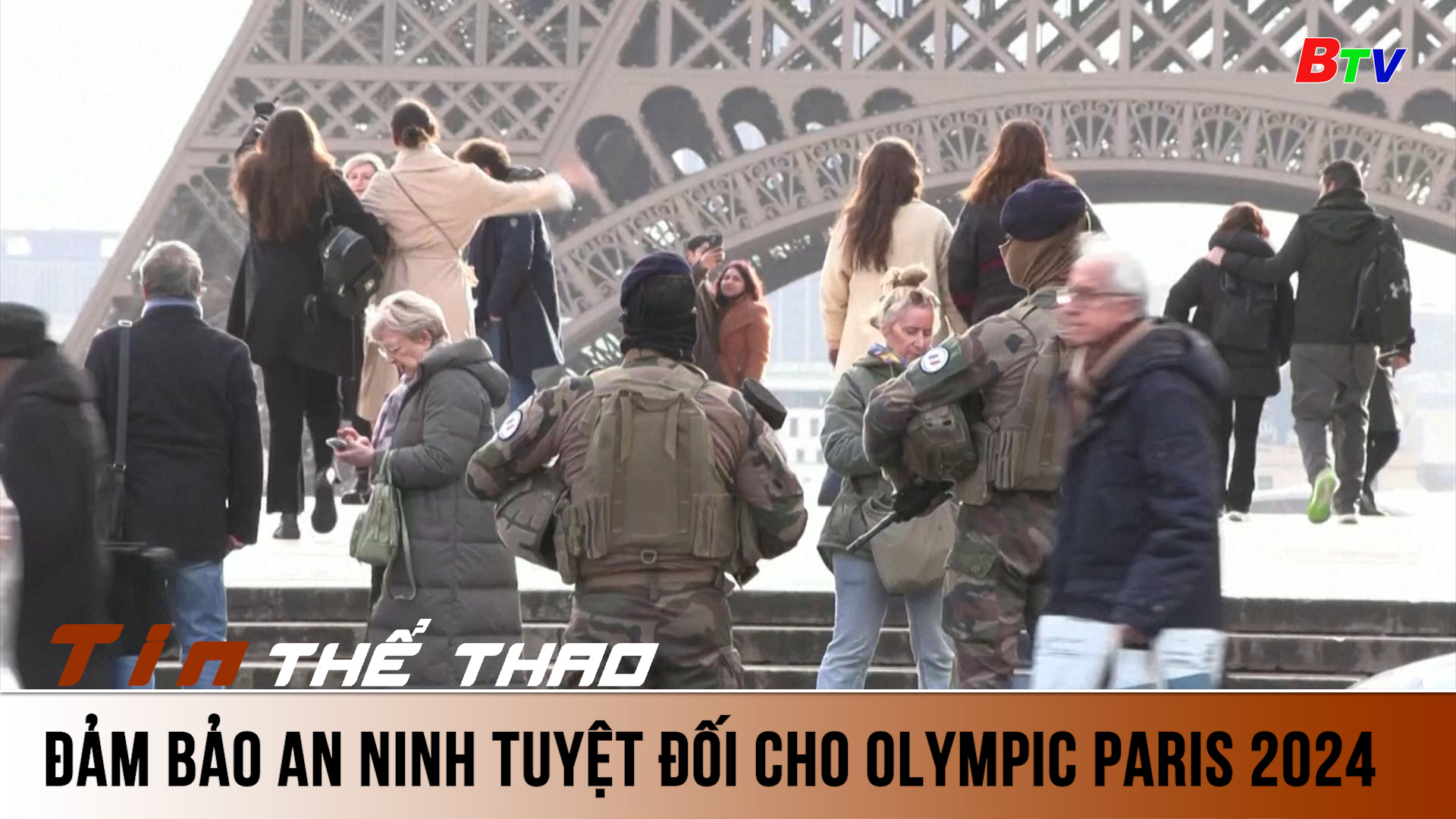 Đảm bảo an ninh tuyệt đối cho Olympic Paris 2024 | Tin Thể thao 24h	