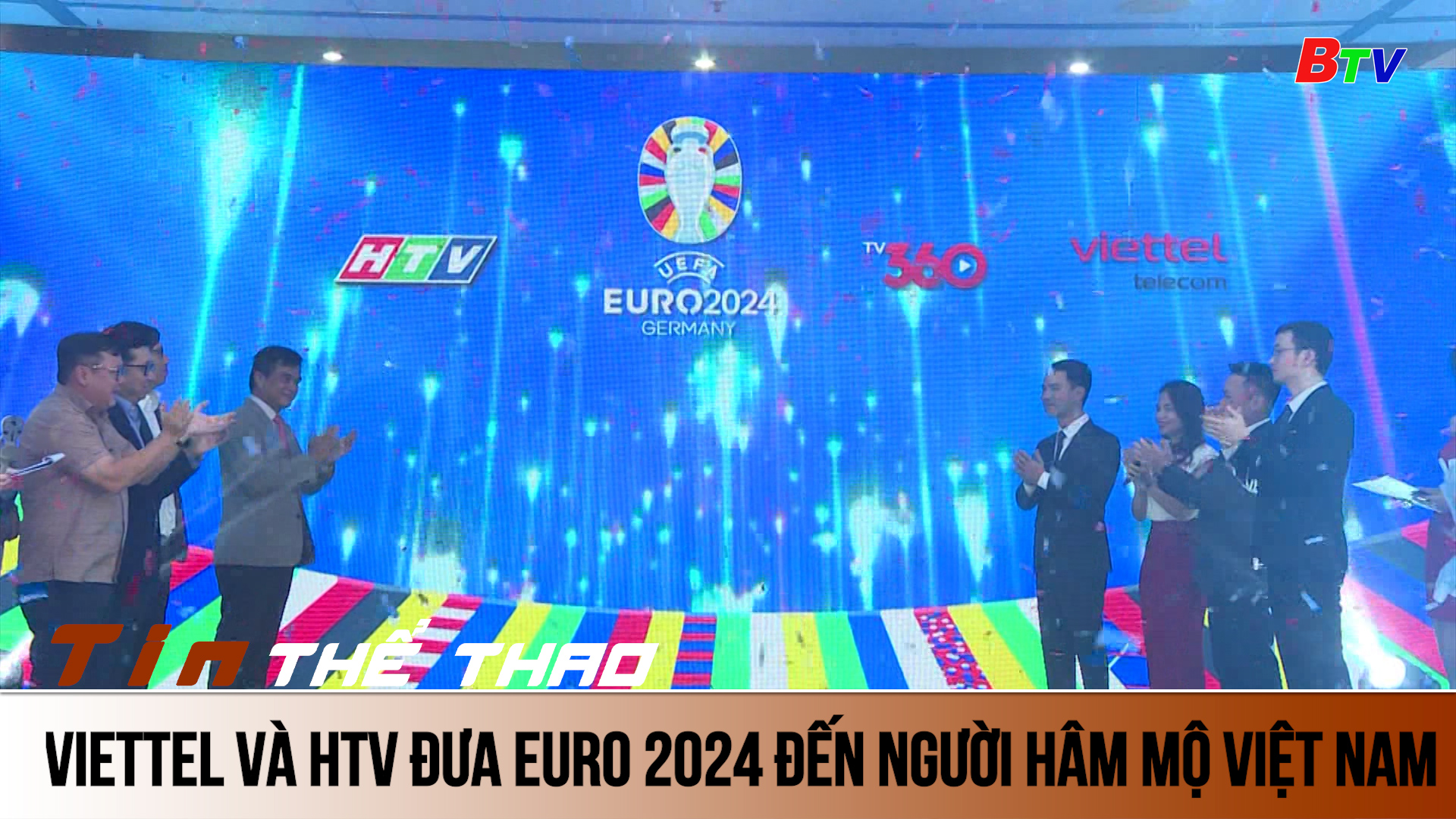 Viettel và HTV đưa EURO 2024 đến người hâm mộ Việt Nam | Tin Thể thao 24h	