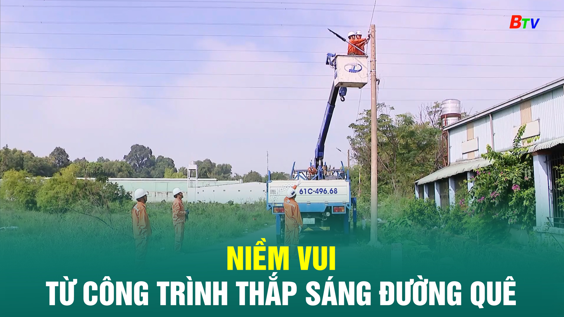 Niềm vui từ công trình thắp sáng đường quê