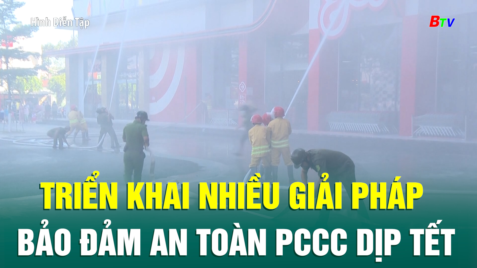 Triển khai nhiều giải pháp bảo đảm an toàn PCCC dịp Tết