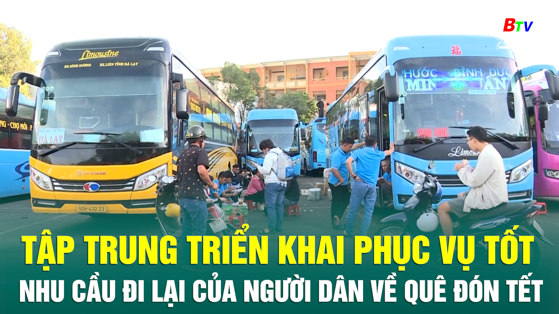 Tập trung triển khai phục vụ tốt nhu cầu đi lại của người dân về quê đón Tết