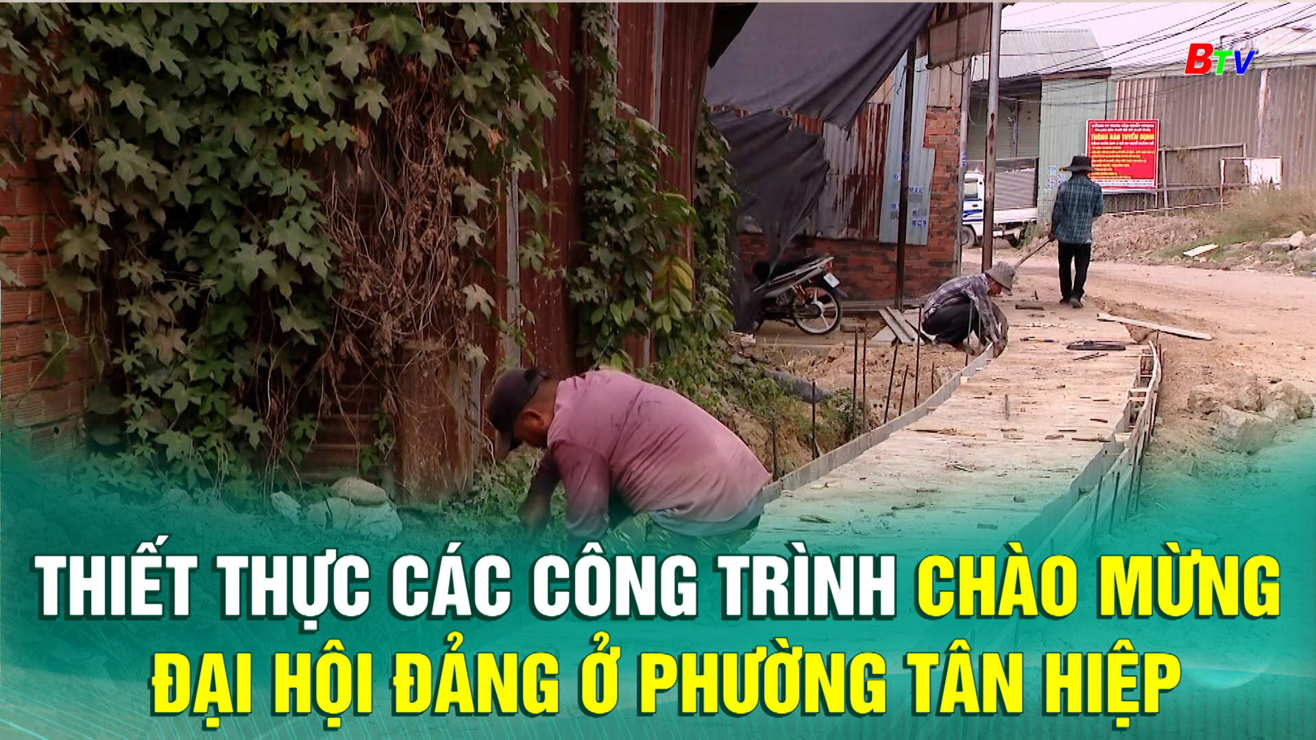 Thiết thực các công trình chào mừng Đại hội Đảng ở phường Tân Hiệp