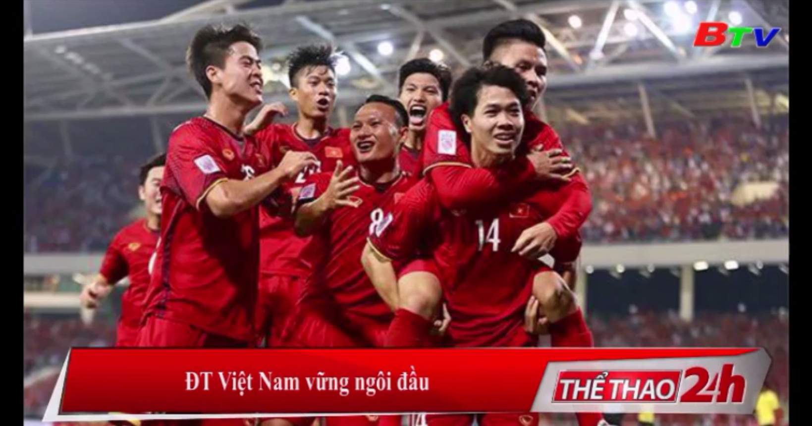 ĐT Việt Nam vững ngôi đầu