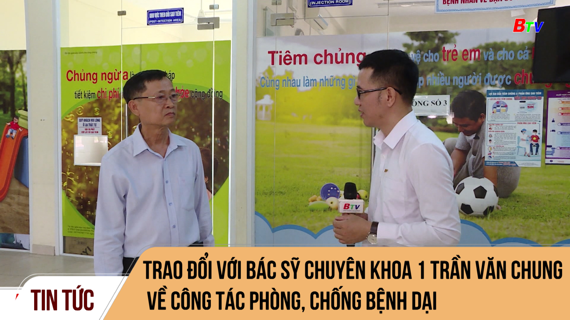 Trao đổi với bác sỹ chuyên khoa 1 Trần Văn Chung về công tác phòng, chống bệnh dại	