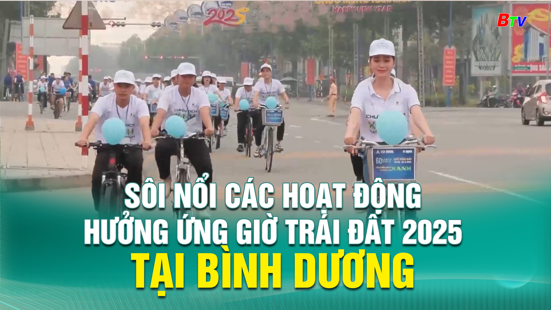 Sôi nổi các hoạt động hưởng ứng Giờ Trái đất 2025 tại Bình Dương