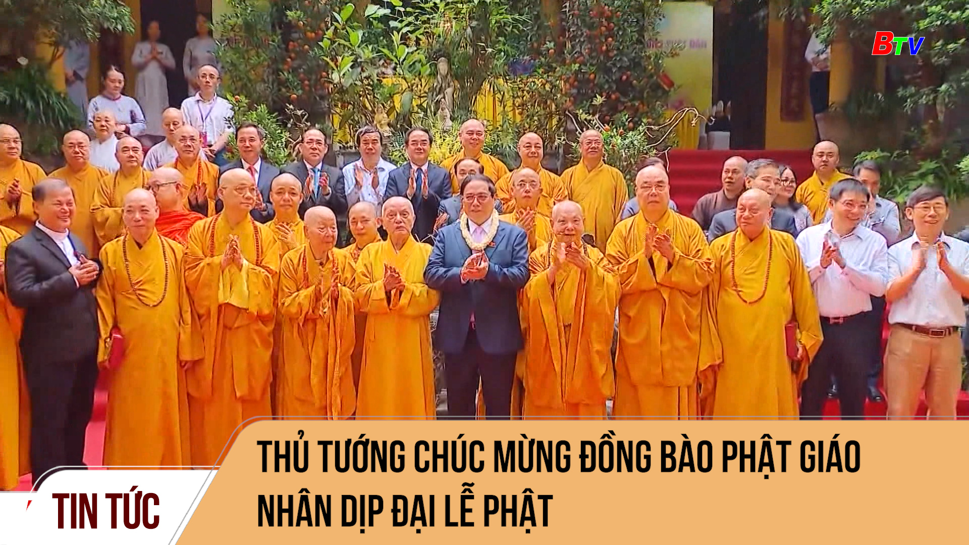 Thủ tướng chúc mừng đồng bào Phật giáo nhân dịp Đại lễ Phật đản 2024