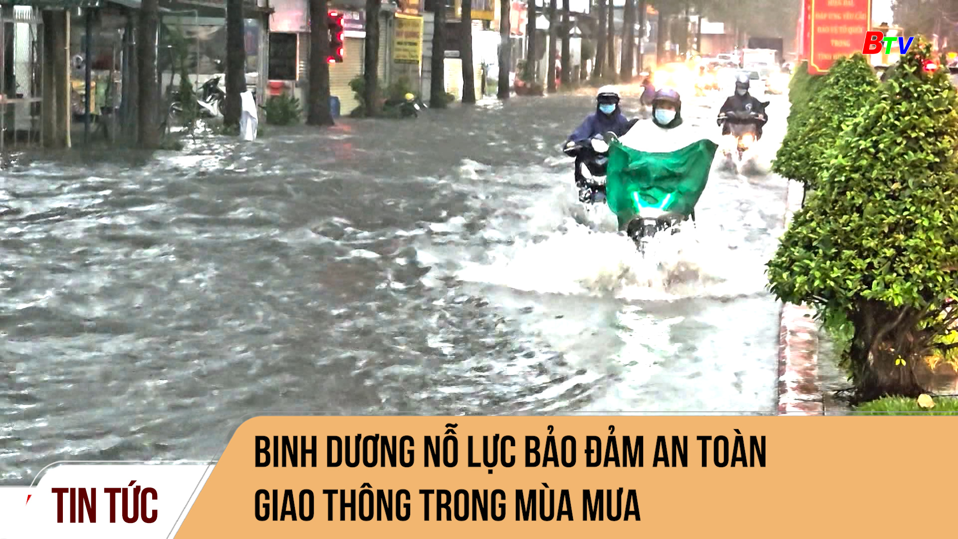 Bình Dương nỗ lực bảo đảm an toàn giao thông trong mùa mưa