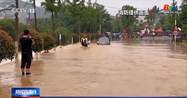 Trung Quốc: Mưa lớn chưa từng thấy trong nhiều thập kỷ