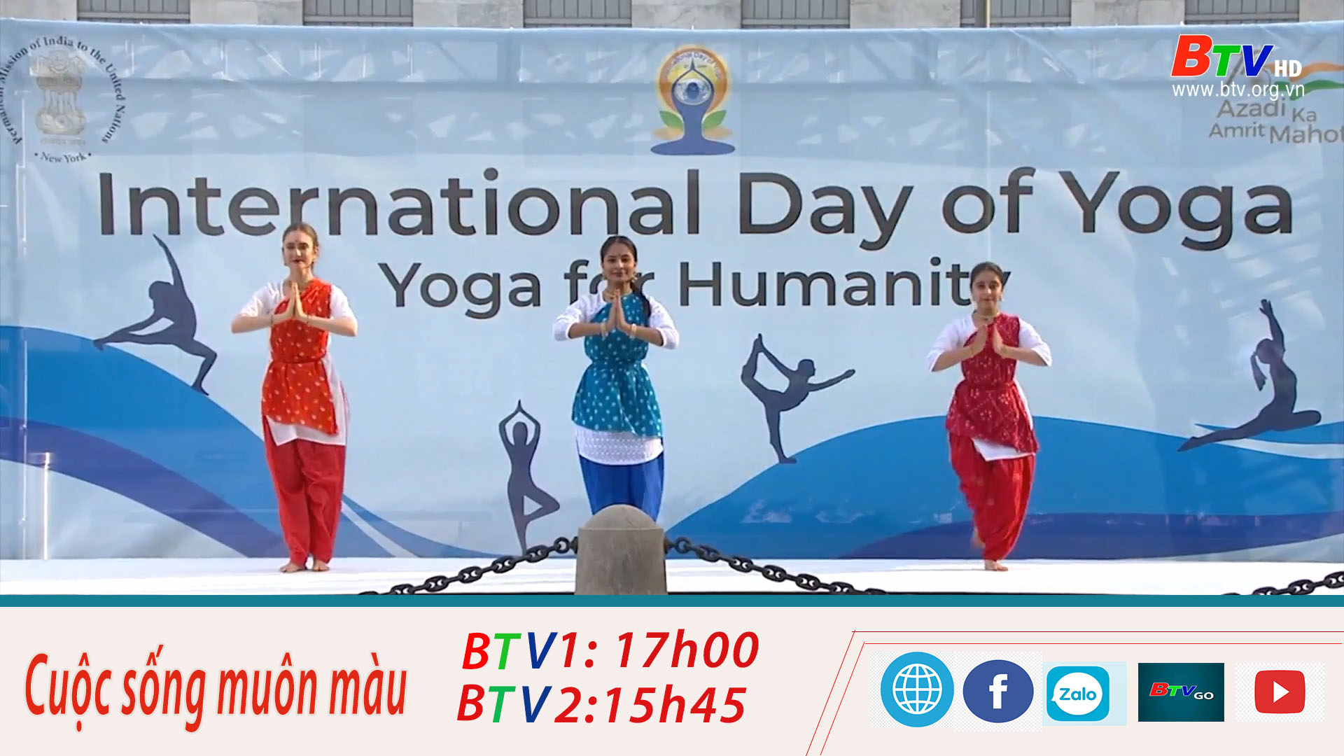 Nhiều hoạt động ý nghĩa nhân ngày quốc tế Yoga