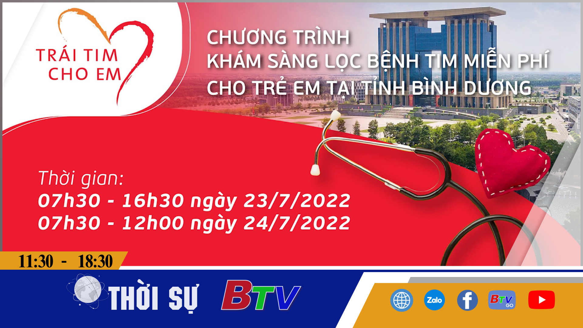 “Trái tim cho em” đến với trẻ em Bình Dương