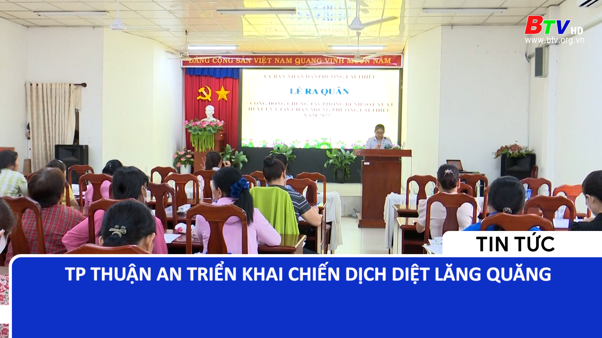 TP. Thuận An triển khai Chiến dịch diệt lăng quăng