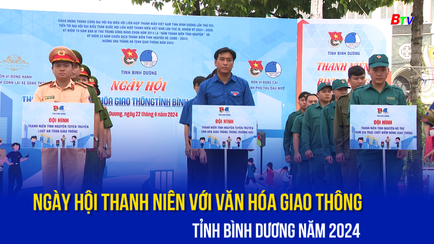 Ngày hội Thanh niên với văn hóa giao thông tỉnh Bình Dương năm 2024