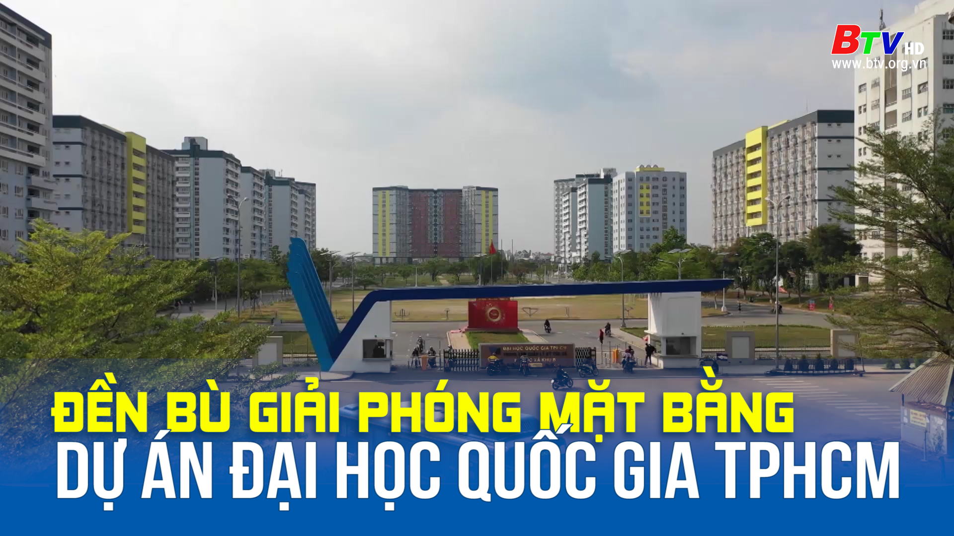 Đền bù giải phóng mặt bằng dự án Đại học Quốc gia TPHCM 