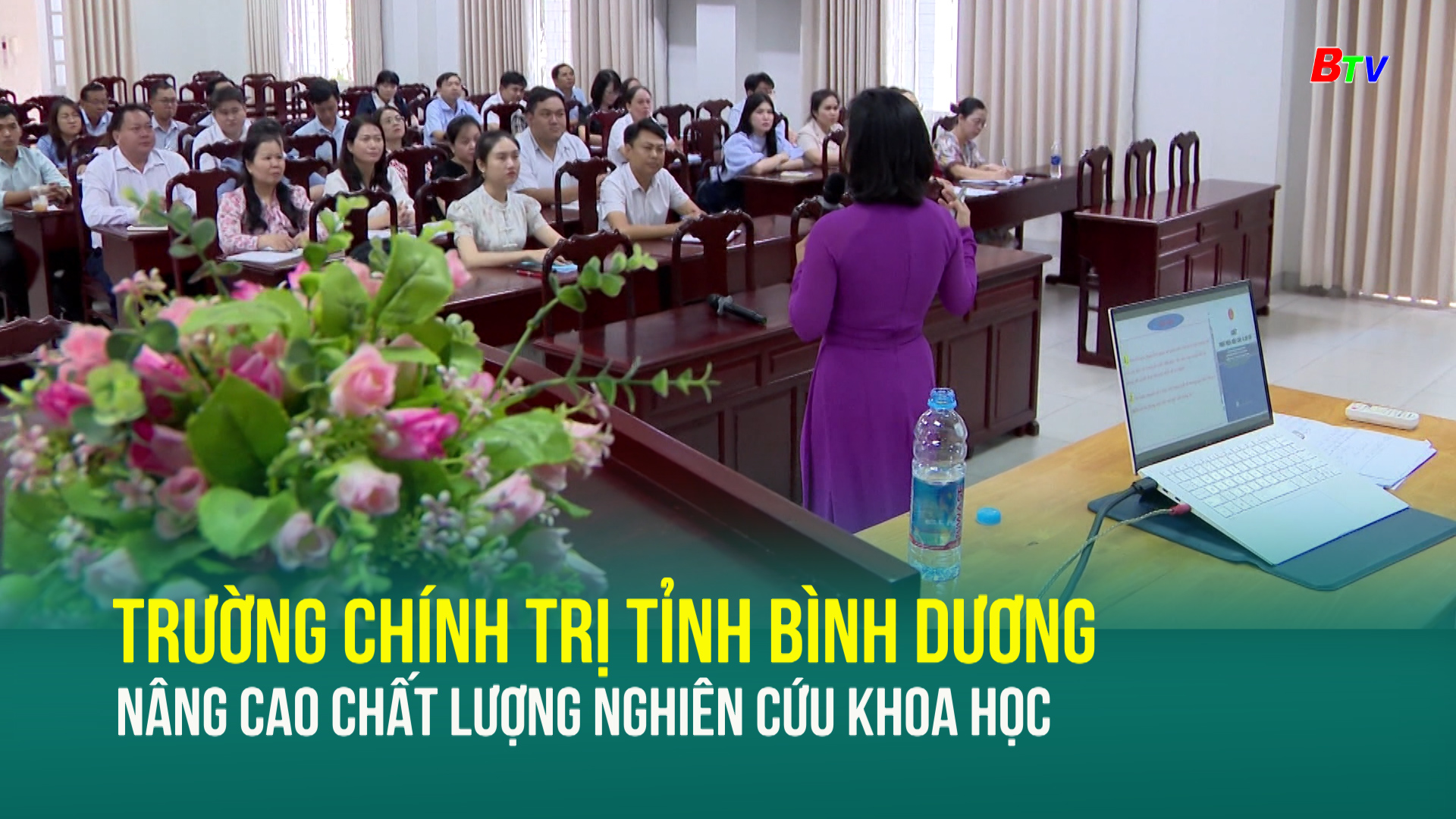 Trường Chính trị tỉnh Bình Dương nâng cao chất lượng nghiên cứu khoa học	