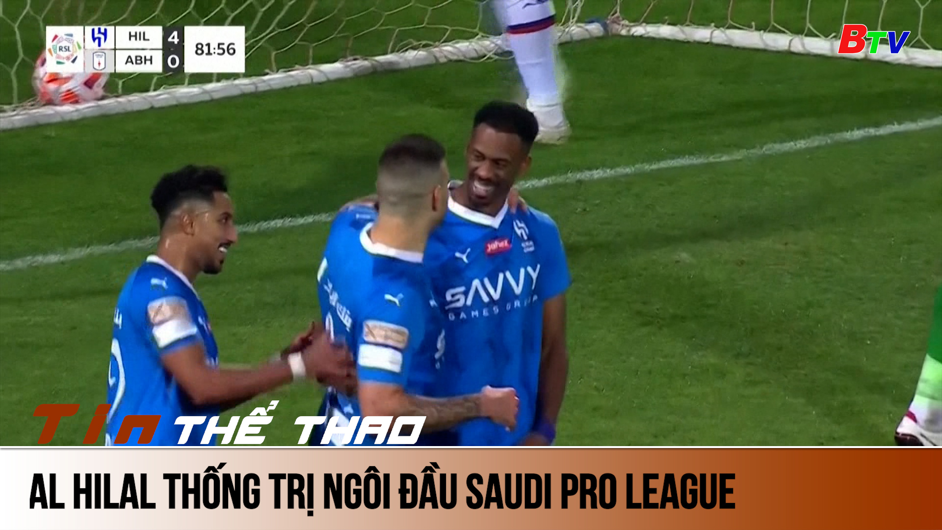 Al Hilal thống trị ngôi đầu Saudi Pro League | Tin Thể thao 24h	