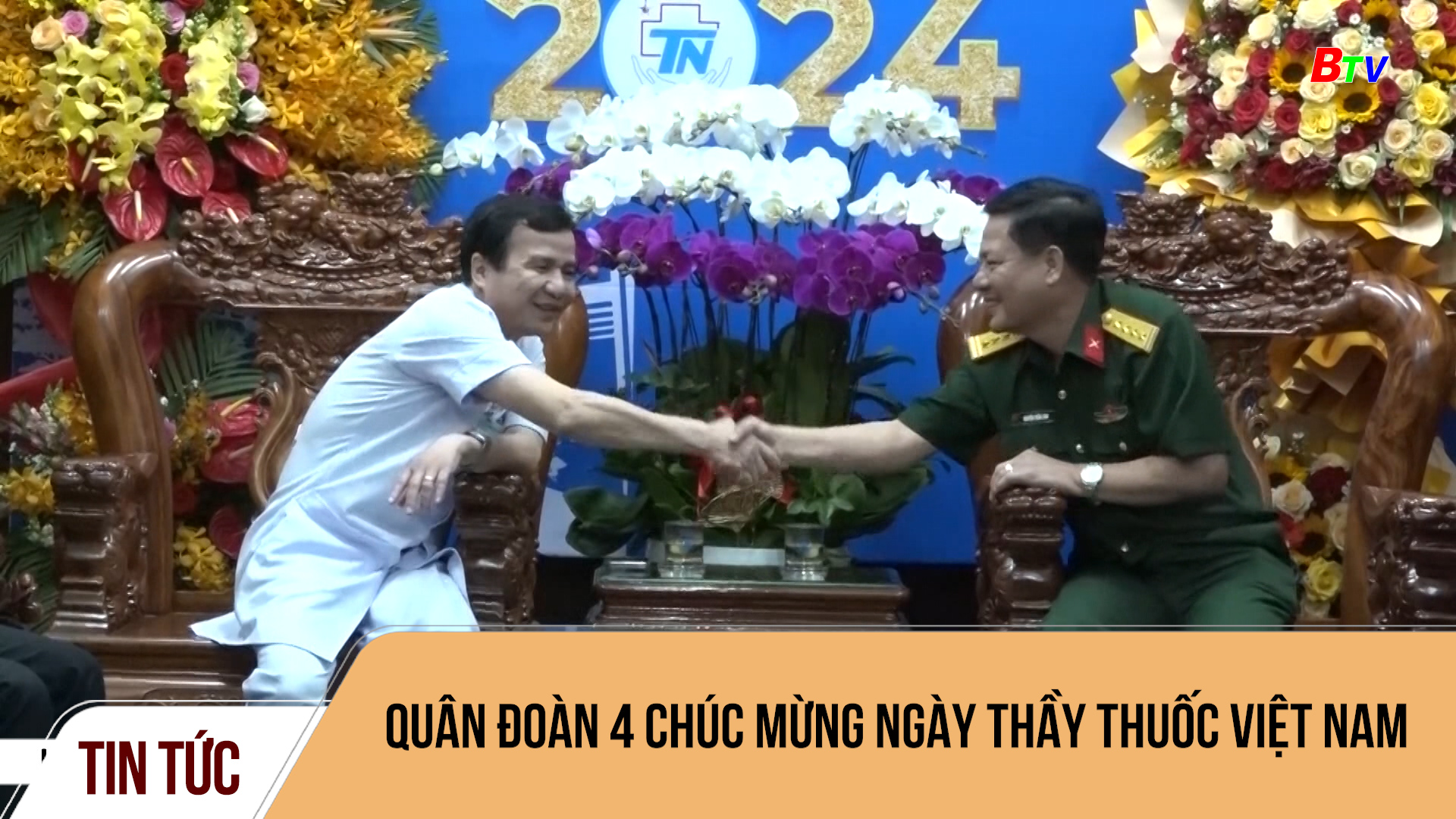 Quân đoàn 4 chúc mừng Ngày Thầy thuốc Việt Nam
