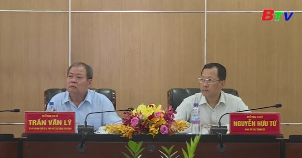 Tỉnh ủy tiếp và làm việc với Tổng Liên đoàn Lao động Việt Nam