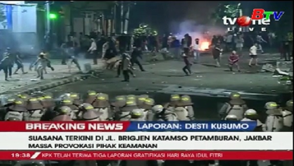 Tổng thống Indonesia cam kết sẽ mạnh tay trấn áp những phần tử gây rối