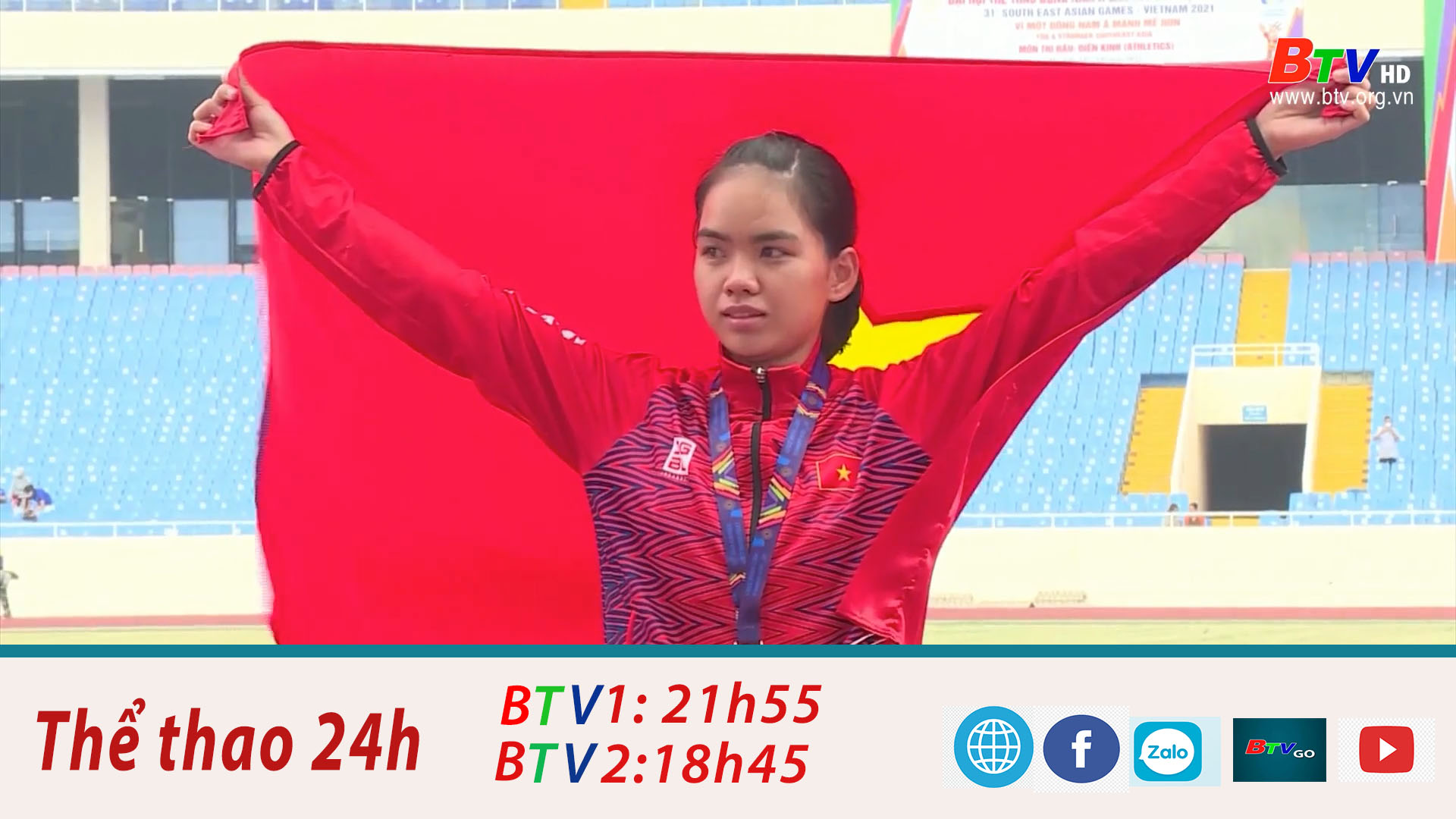 Điền kinh Việt Nam khẳng định vị trí số 1 tại SEA Games 31