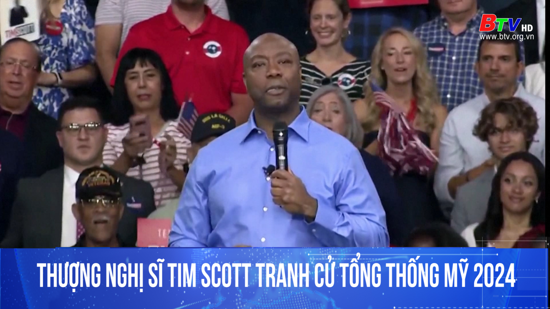 Thượng Nghị sĩ Tim Scott tranh cử Tổng thống Mỹ 2024	