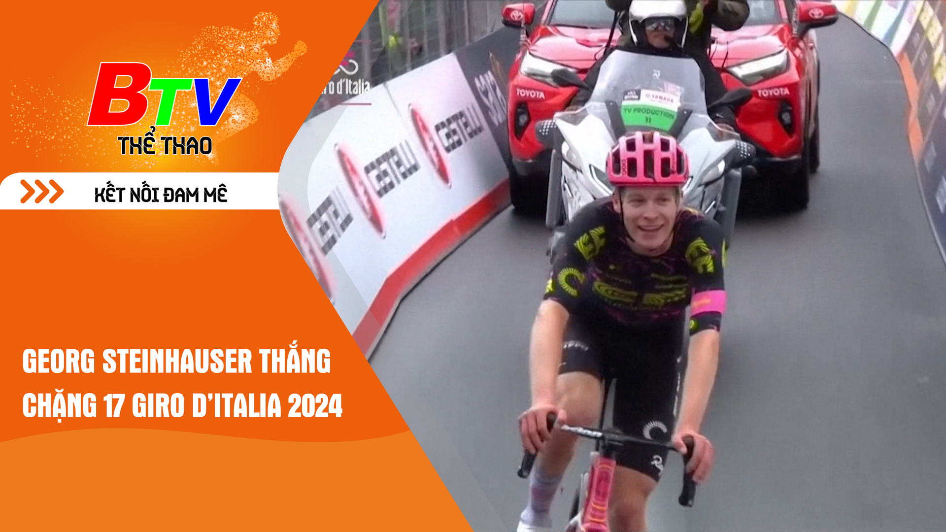 Georg Steinhauser thắng chặng 17 Giro D’Italia 2024 | Tin Thể thao 24h	