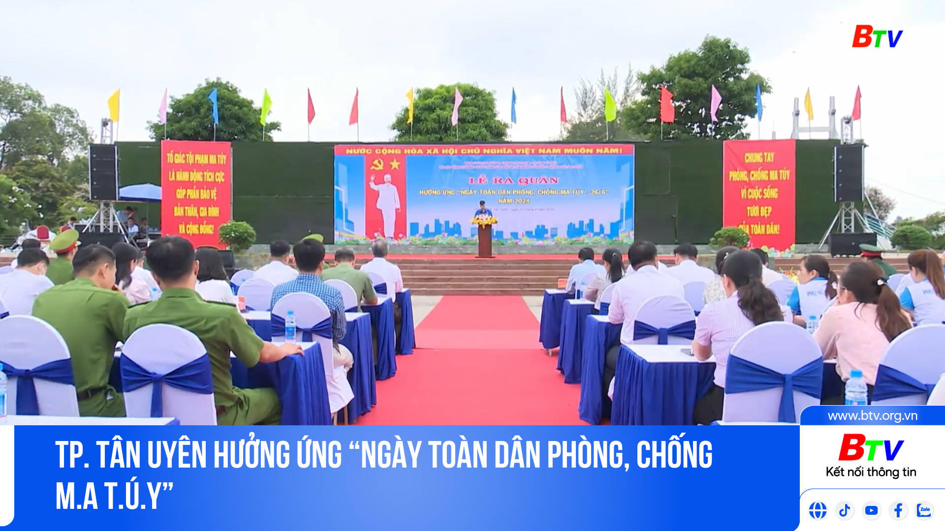 TP. Tân Uyên hưởng ứng “Ngày toàn dân phòng, chống m.a t.ú.y”