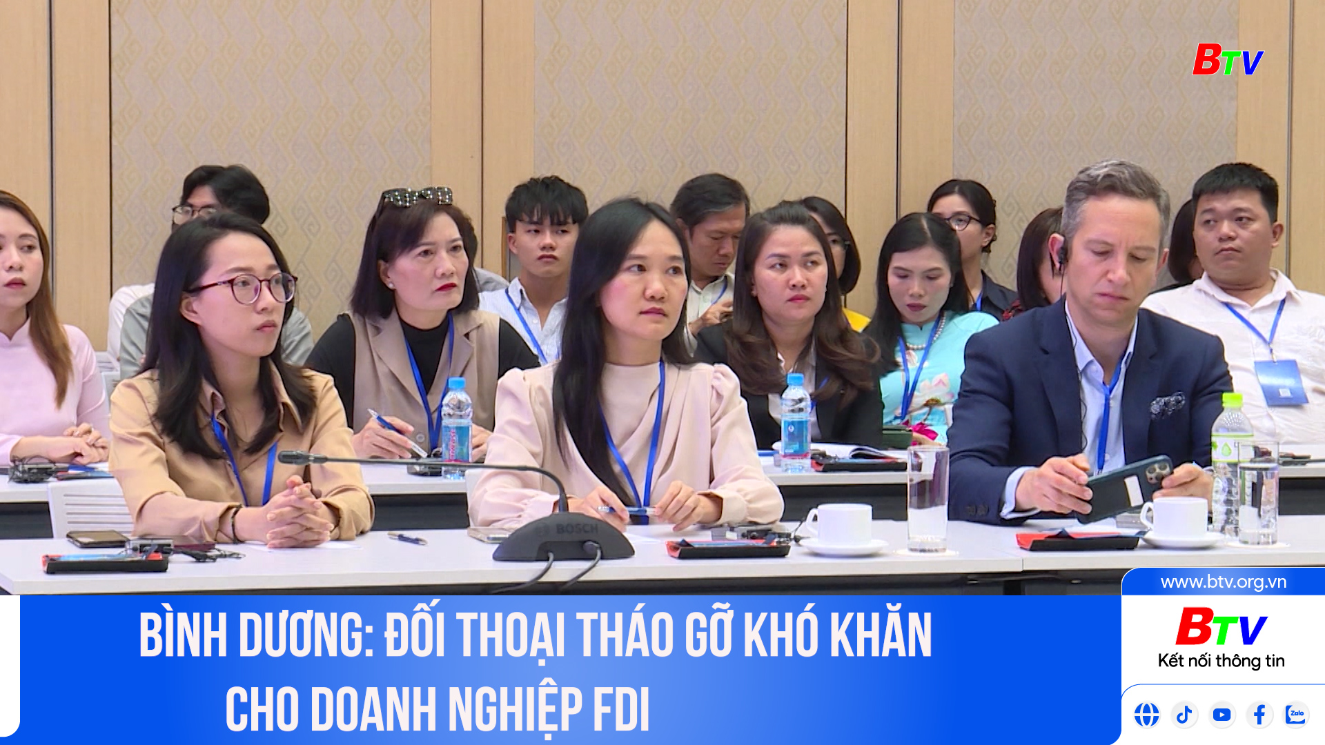 Bình Dương: Đối thoại tháo gỡ khó khăn cho doanh nghiệp FDI