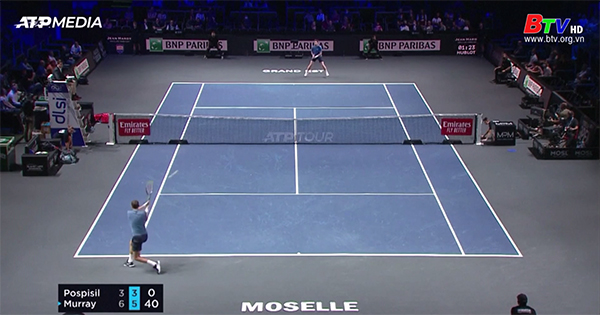 Kết quả vòng 2 Giải quần vợt Moselle Open 2021