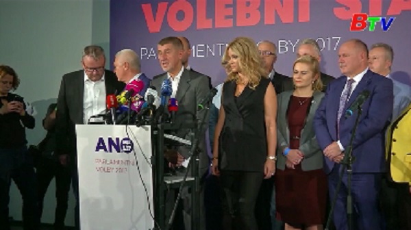Kết quả bầu cử tại Czech - Phong trào ANO dẫn đầu