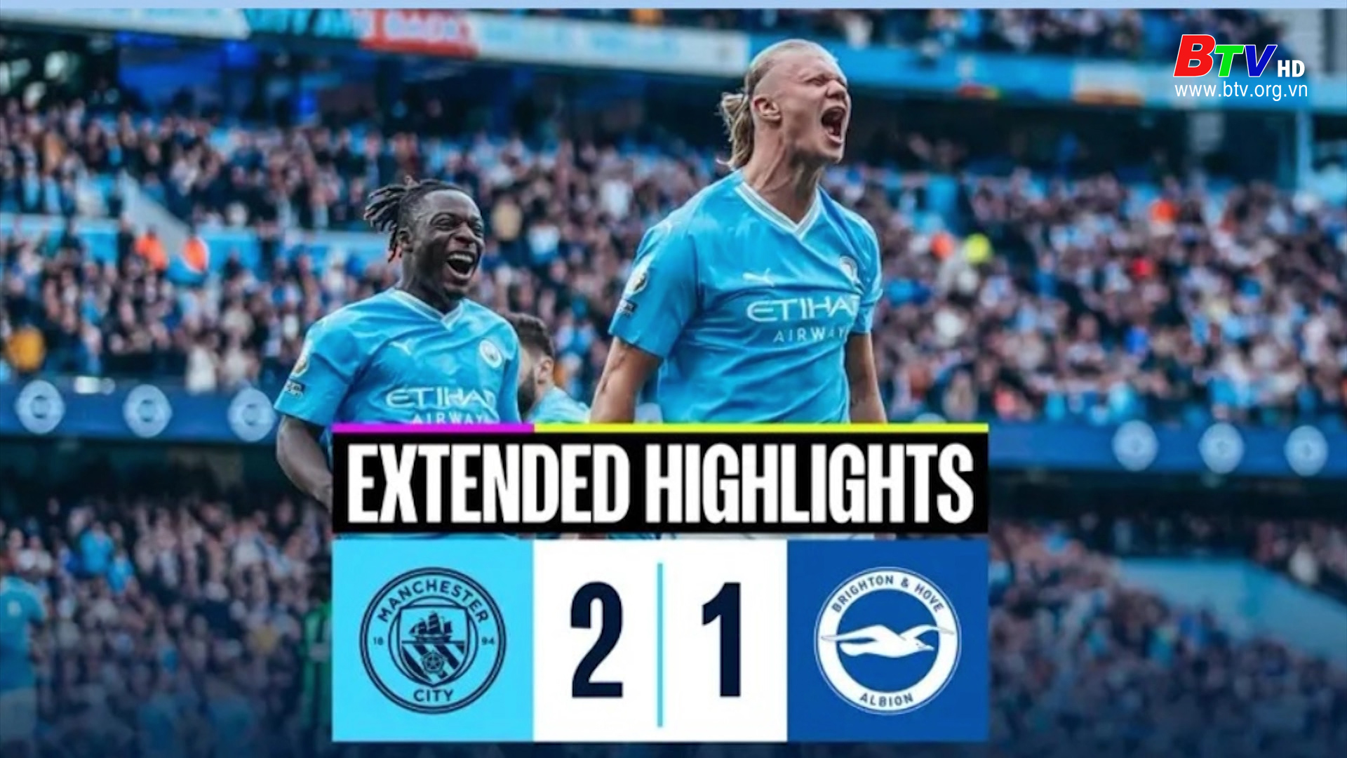 Manchester City đã giành chiến thắng thứ 21 liên tiếp tại sân nhà Etihad
