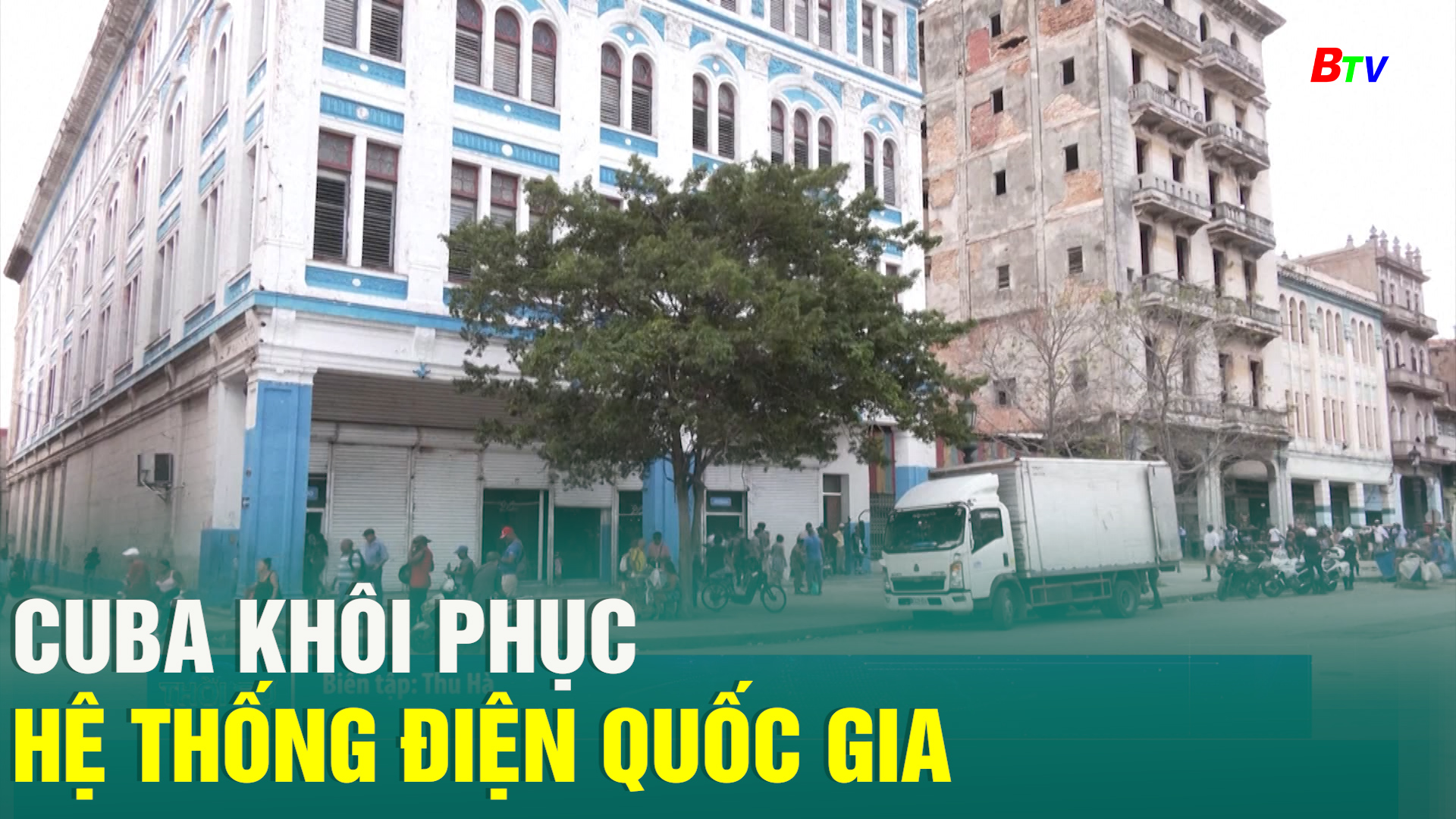 Cuba khôi phục hệ thống điện quốc gia