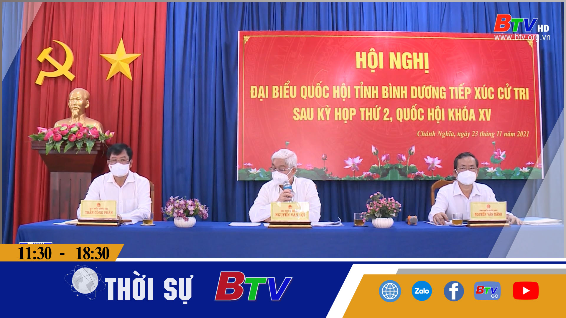 Đại biểu Quốc hội tỉnh tiếp xúc cử tri phường Chánh Nghĩa