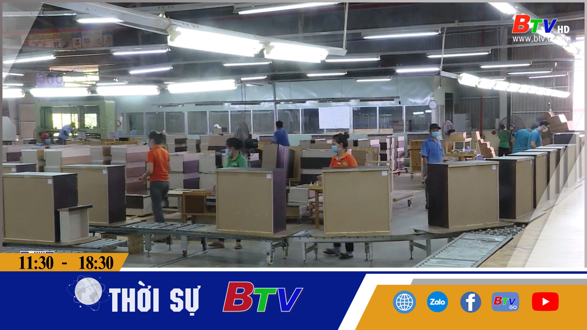 Bàu Bàng – Sản xuất công nghiệp trên đà hồi phục