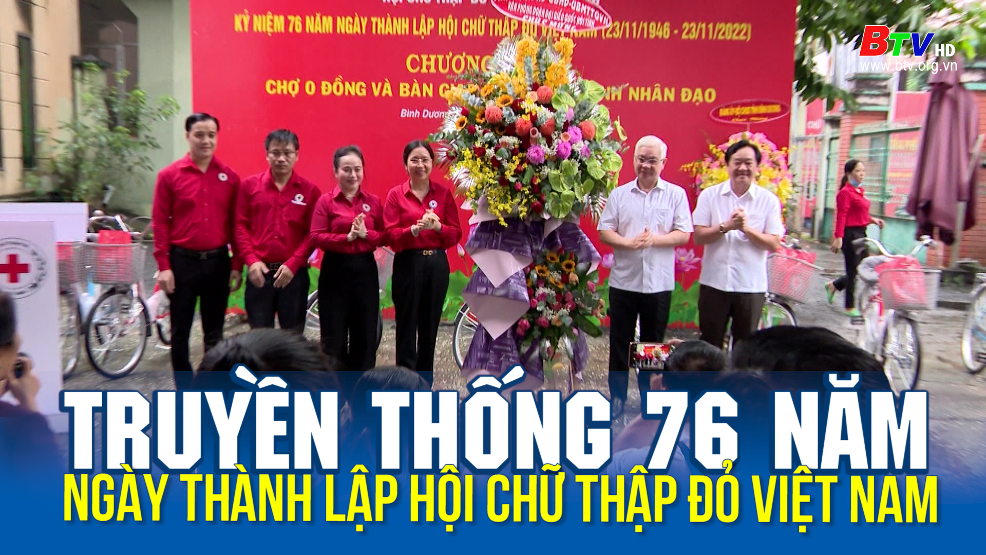 Truyền thống 76 năm ngày thành lập Hội Chữ thập đỏ Việt Nam