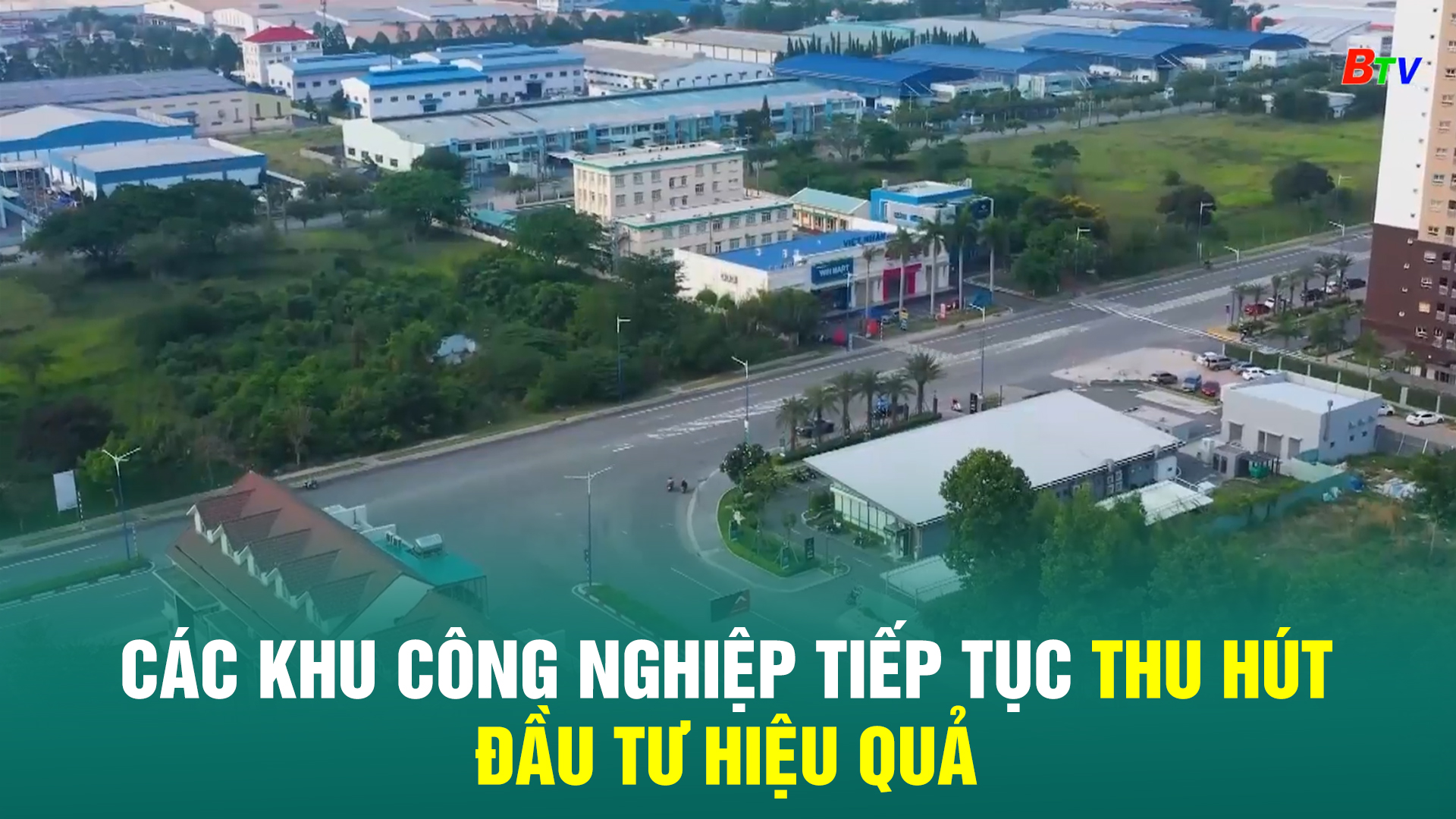 Các khu công nghiệp tiếp tục thu hút đầu tư hiệu quả