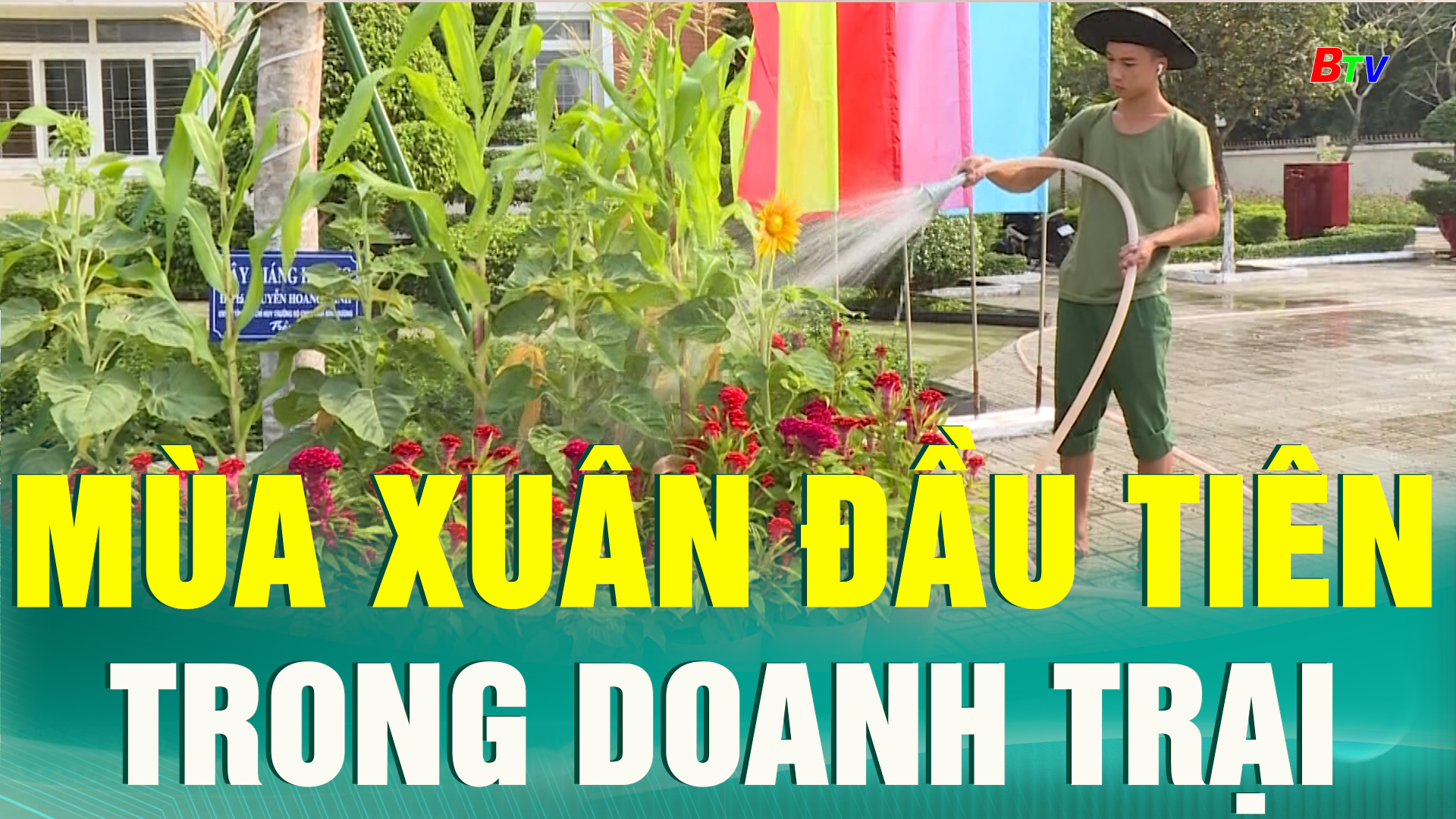 Mùa xuân đầu tiên trong doanh trại