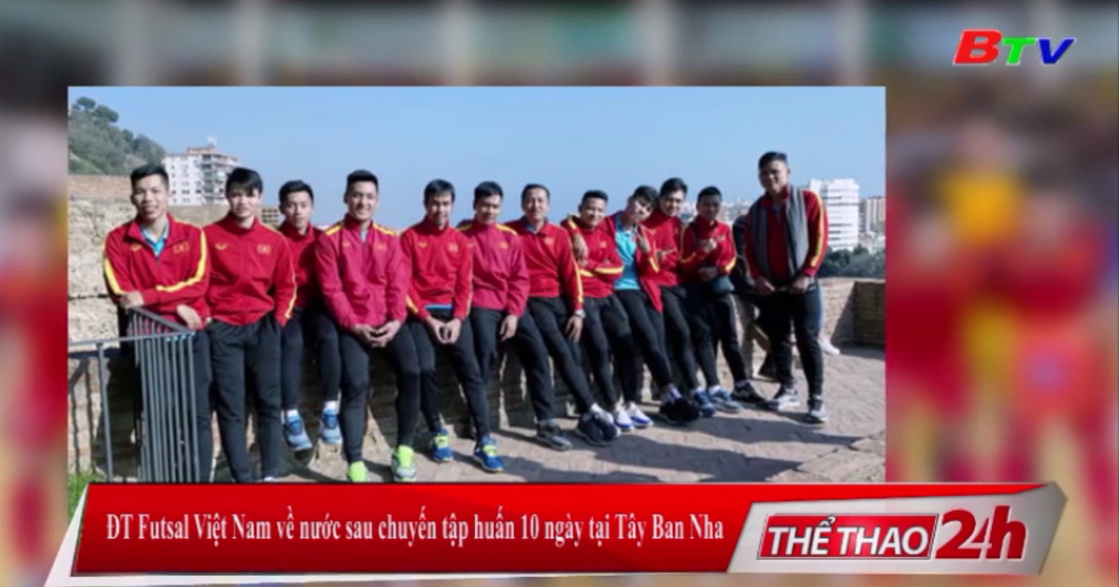 ĐT Futsal Việt Nam về nước sau chuyến tập huấn 