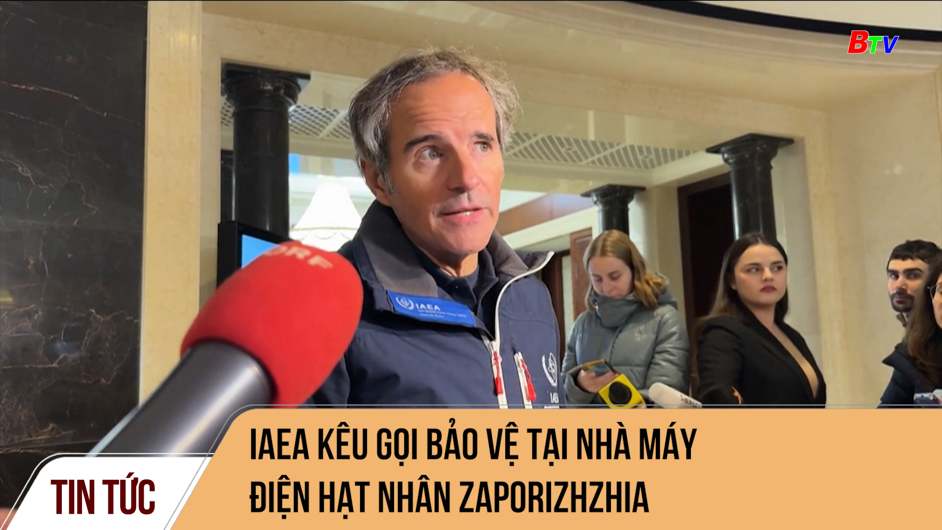 IAEA kêu gọi bảo vệ tại nhà máy điện hạt nhân Zaporizhzhia