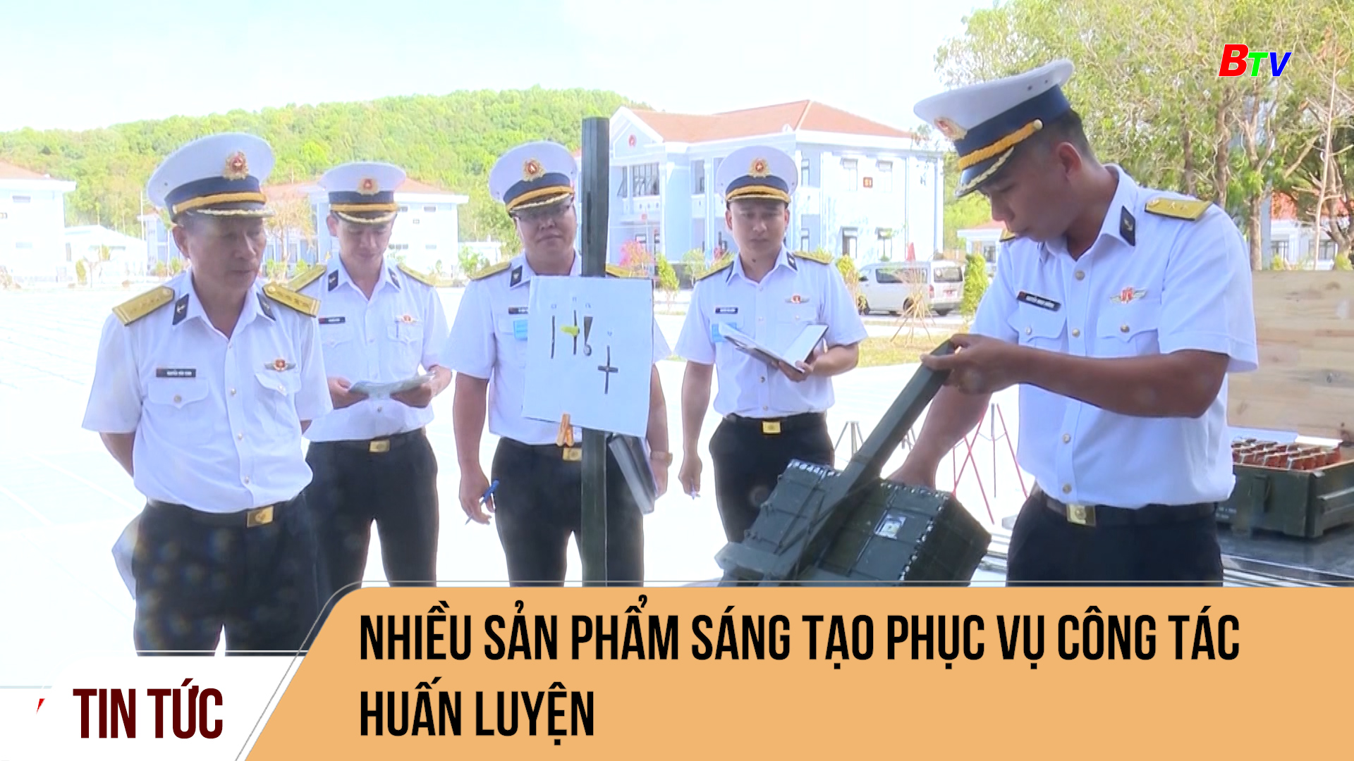 Nhiều sản phẩm sáng tạo phục vụ công tác huấn luyện