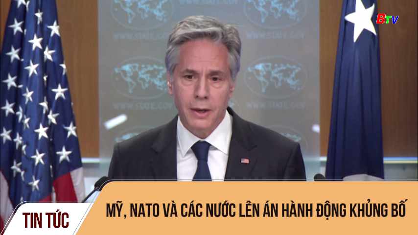 Mỹ, NATO và các nước lên án hành động khủng bố